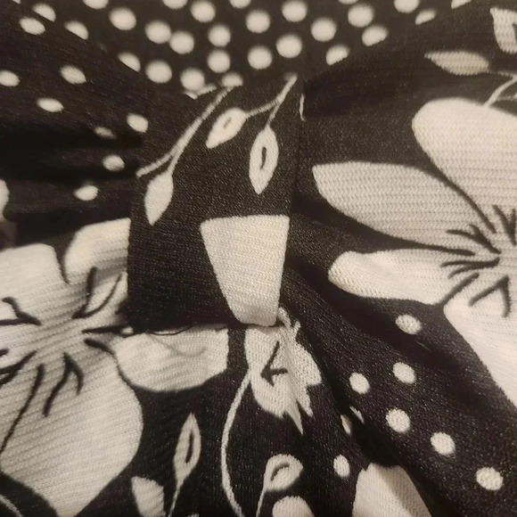 Charter Club Plus Size 2X Blouse – Floral & Polka Dot Mix - Picture 5 of 5